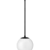 Warby LED Pendant in Black