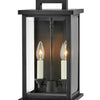 Weymouth LED Outdoor Wall Mount in Black