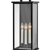 Weymouth LED Outdoor Wall Mount in Black