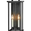 Weymouth LED Outdoor Wall Mount in Black