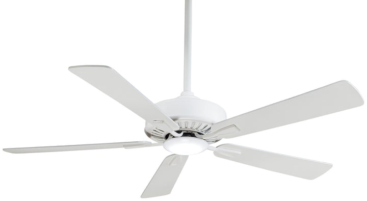 Minka Aire Contractor Plus 52" Ceiling Fan with Dimmable LED Light and Remote Control