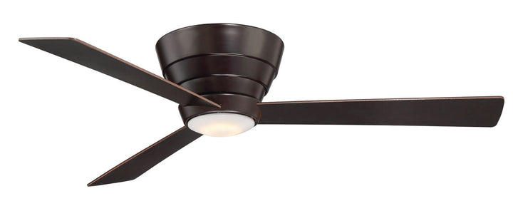 Wind River Niva 54" Flushmount Ceiling Fan with CCT 17W LED and Remote