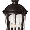 Windsor LED Hanging Lantern in Black