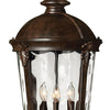 Windsor LED Hanging Lantern in River Rock