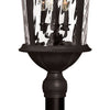 Windsor LED Post Top in Black
