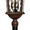 Windsor LED Post Top in River Rock