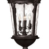 Windsor LED Post Top/ Pier Mount in Black
