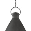 Winnie LED Pendant in Aged Zinc