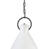 Winnie LED Pendant in Polished White