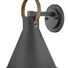 Winnie LED Wall Mount in Museum Black