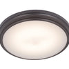 X66 flushmounts LED Flushmount in Oiled Bronze