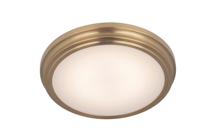 X66 flushmounts LED Flushmount in Satin Brass