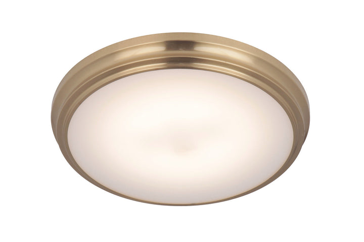 X66 flushmounts LED Flushmount in Satin Brass