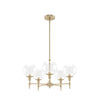 Xidane Five Light Chandelier in Alturas Gold