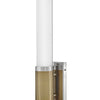 Zevi LED Vanity in Polished Nickel