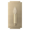 Zoanne One Light Wall Sconce in Alturas Gold